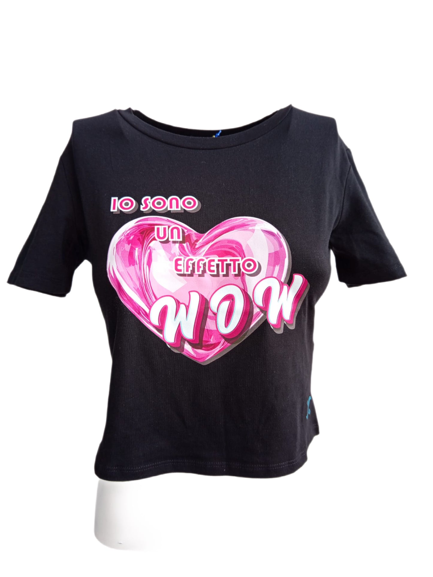 TOP CROP - cottone SILVIAESSE S/M Taglia unica