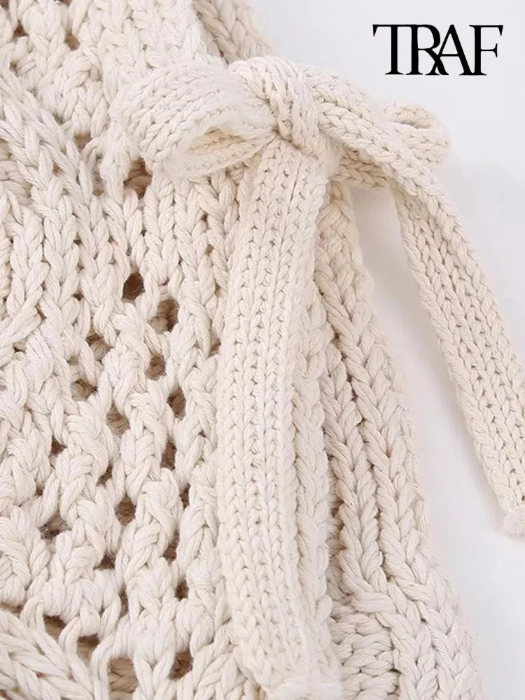 maglia Crop gilet maglione eprolo