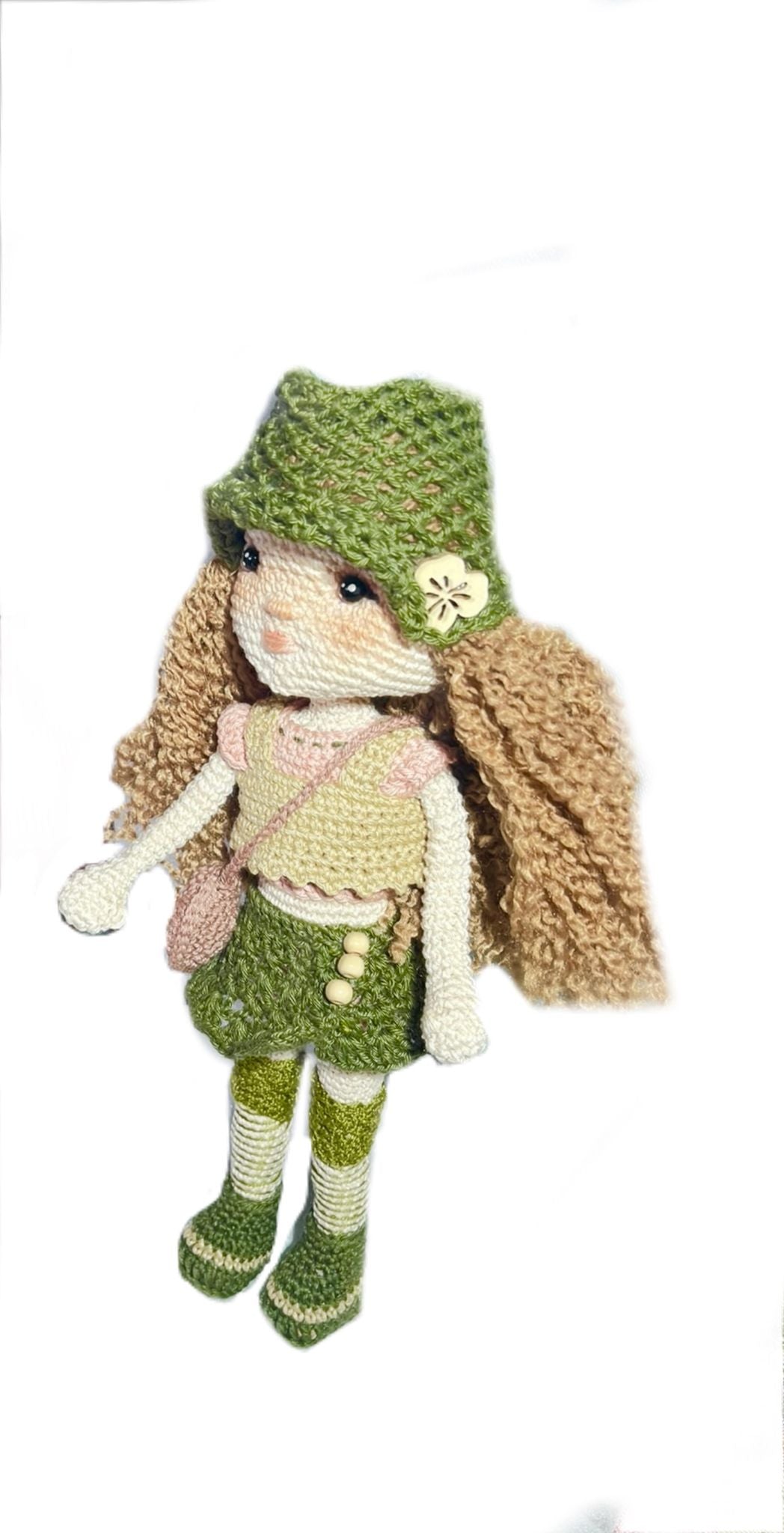 Nika - Muñeca Artesanal Soft Doll 35cm