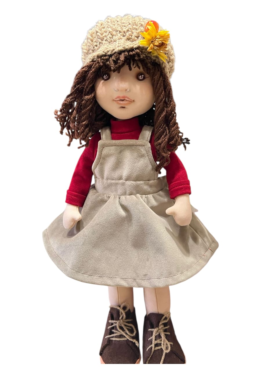 Nana - Muñeca Artesanal 45cm (El Poder de Sentirse en Casa)