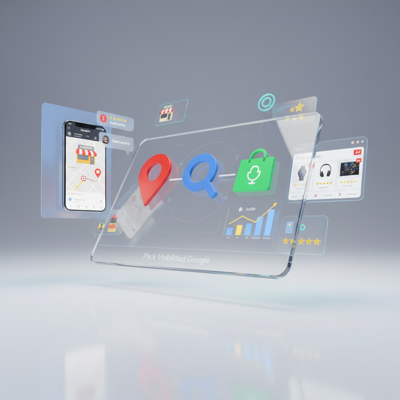Pack Visibilidad Google: Maps & Search - Configuración completa