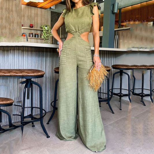 Outfit Loose Wide Leg Jumpsuit BoldSong