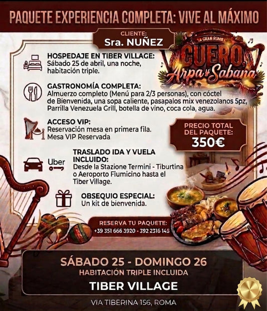 Cuero, Arpa y Sabana – Experiencia Completa: Vive al Máximo