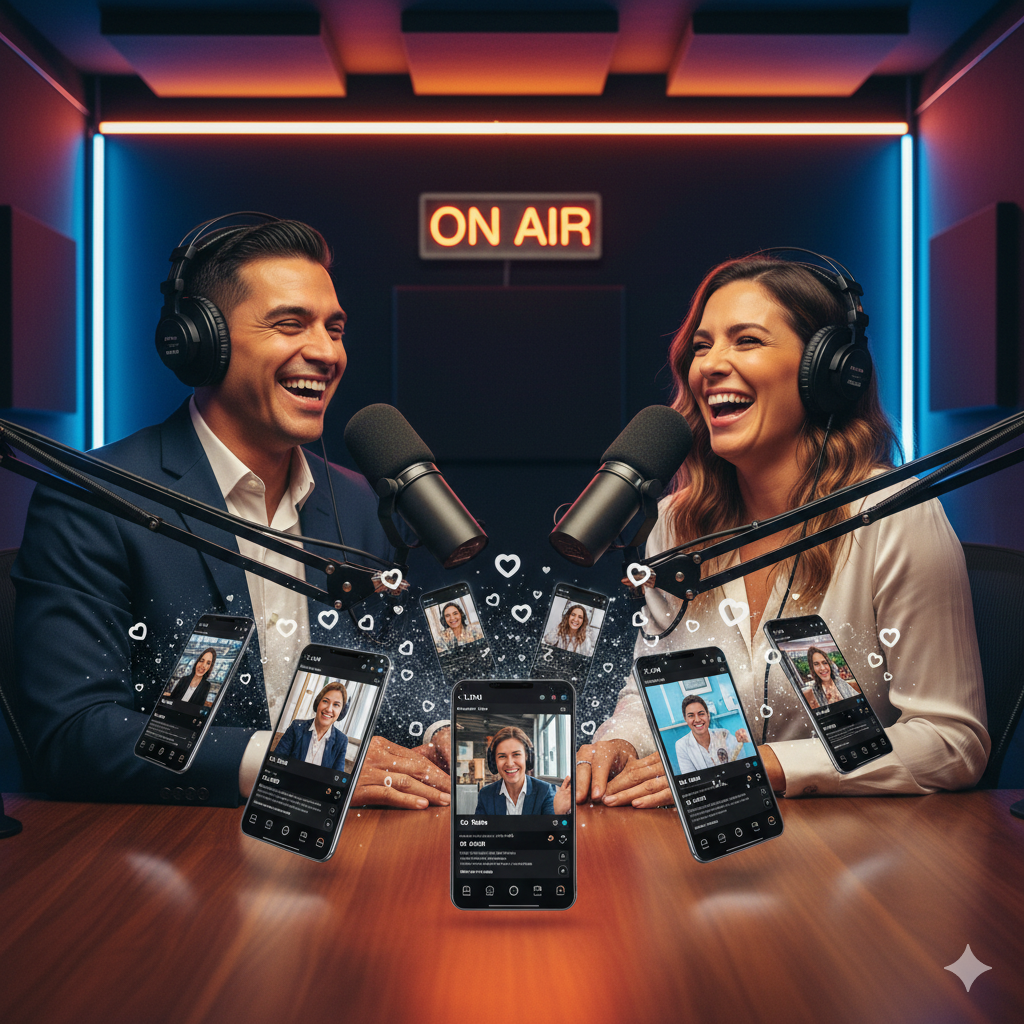 Podcast Elite - Entrevista premium con clips virales