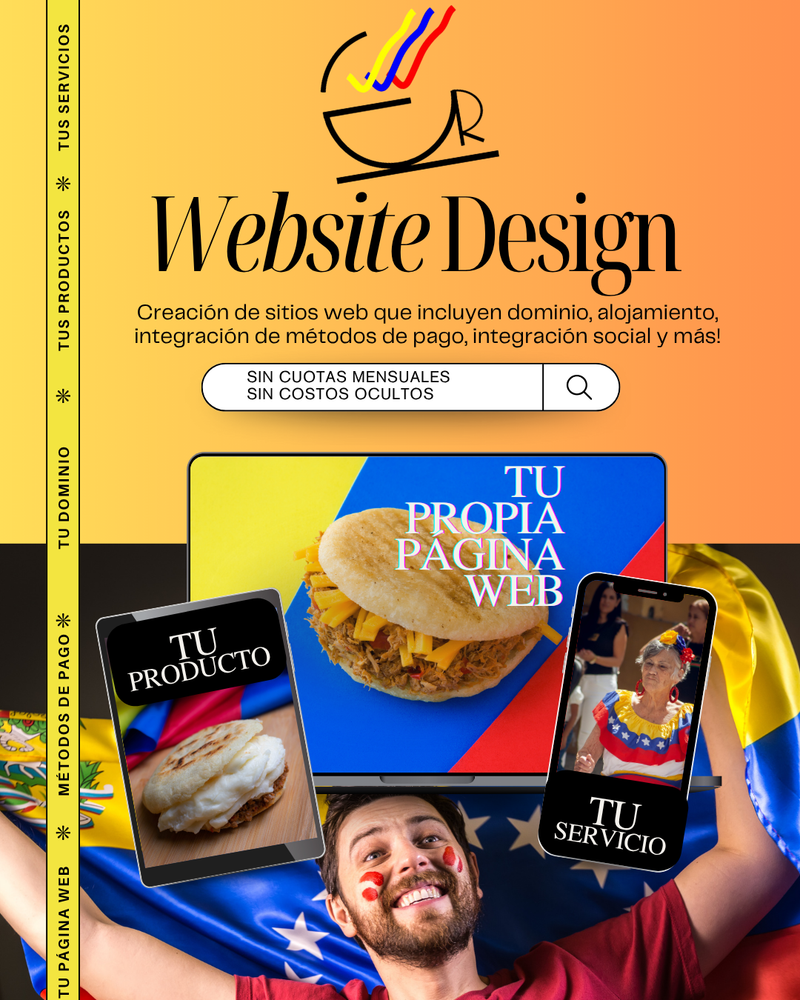 Página Web Profesional El Rincón Venezolano News