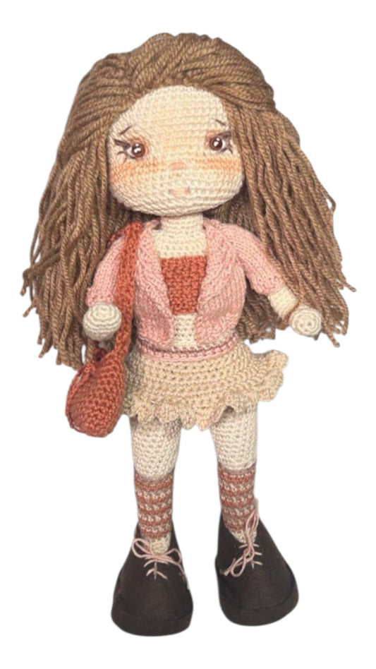 Cloe - Muñeca Artesanal 38cm (Obra Maestra de Elegancia)