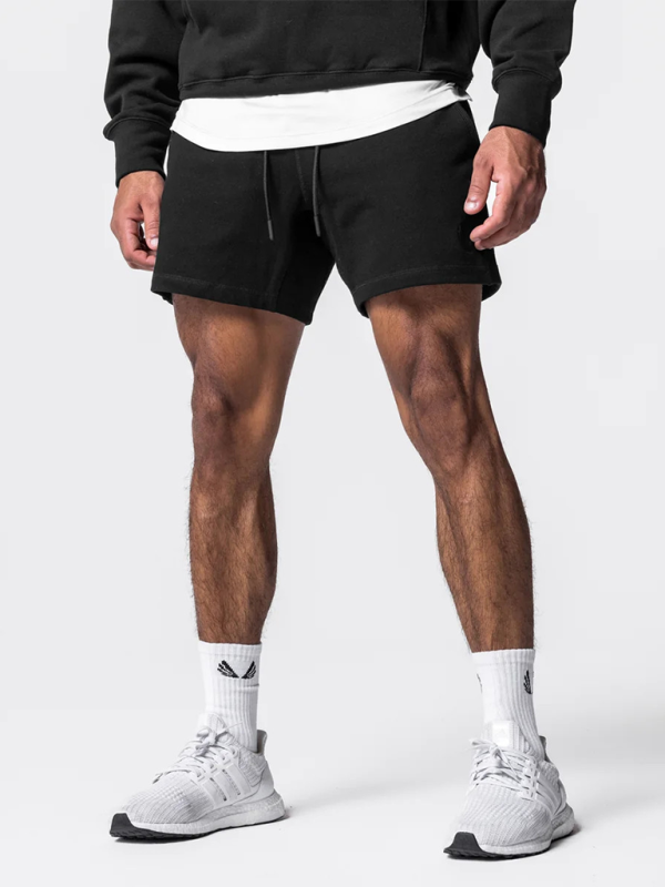 Pantaloncini da uomo sportivi e per il tempo libero retro loose training running ricamato versatile kakaclo