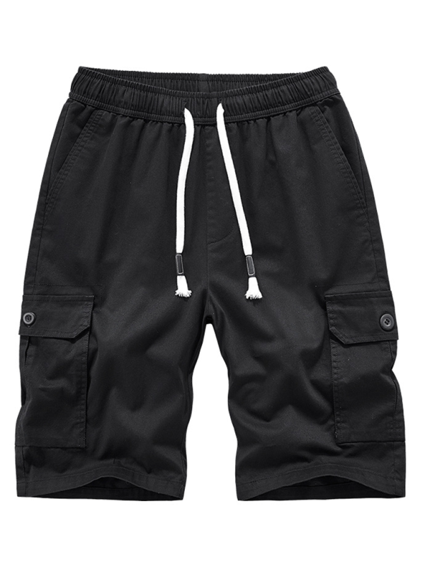 Men's Large Size Cotton Casual Pants Workwear Shorts kakaclo