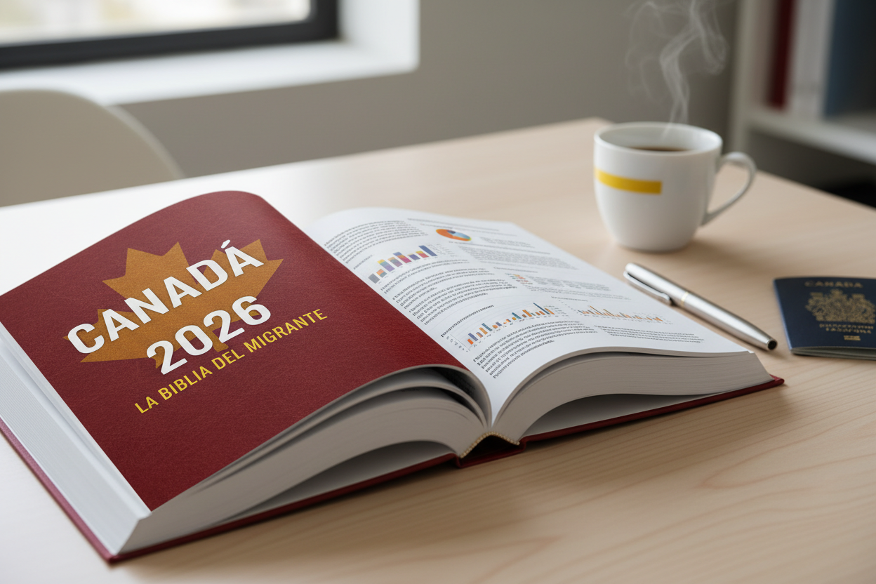 Guía migratoria Canadá 2026 - Edición Maestra 40 páginas