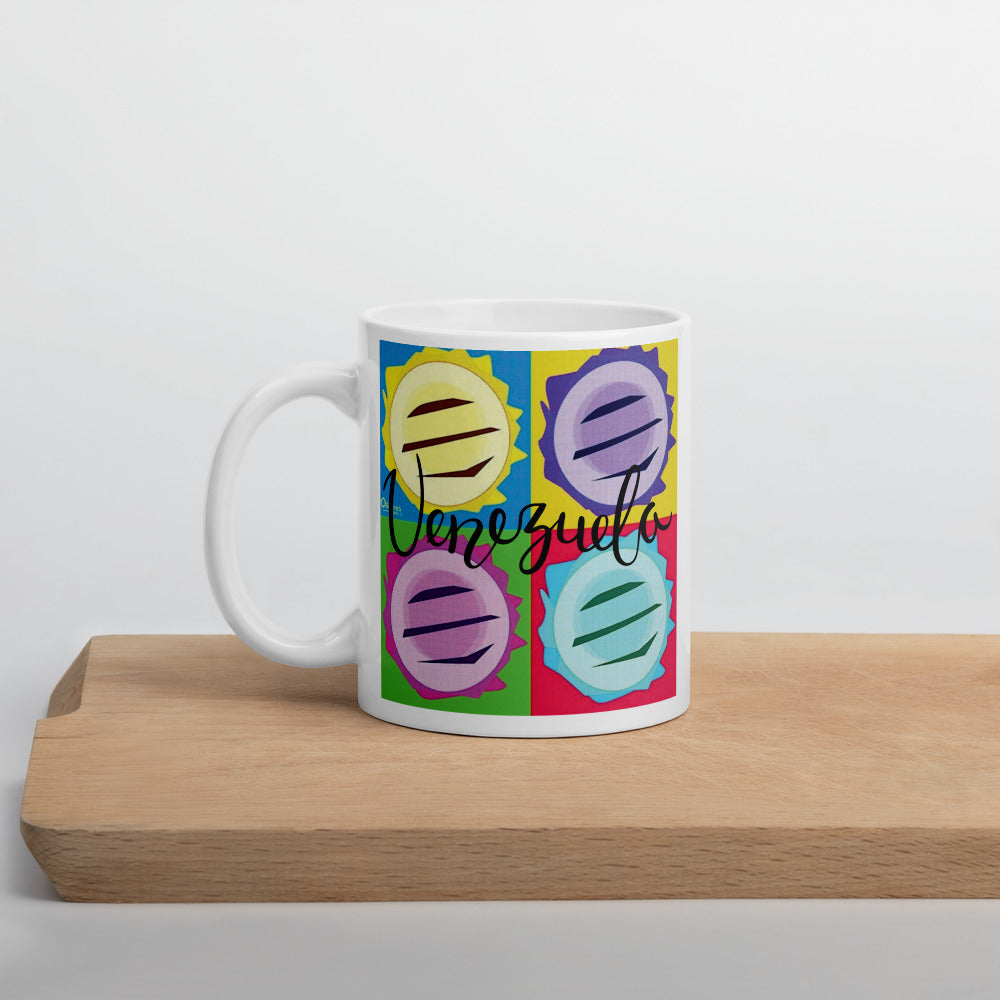 Taza VENEZUELA Y AREPAS