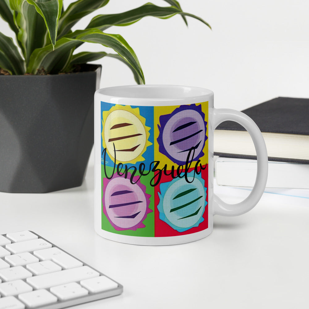 Taza VENEZUELA Y AREPAS