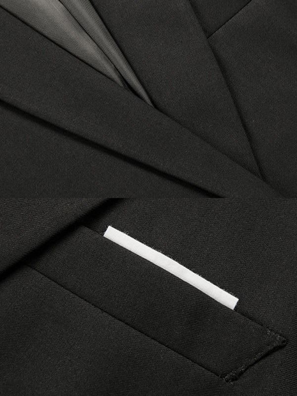 Men's Business Slim Suit Jacket Single Suit kakaclo