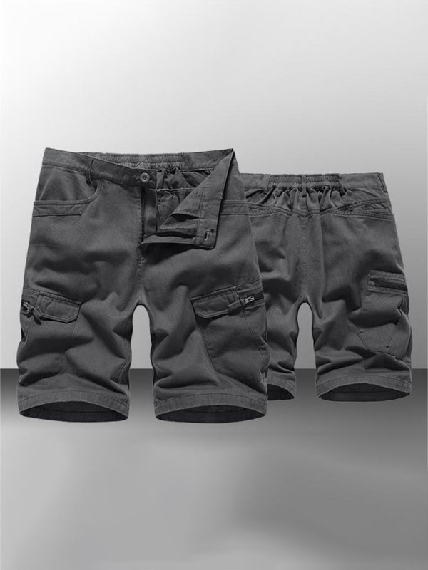 Men's Camouflage Print Cargo Shorts kakaclo