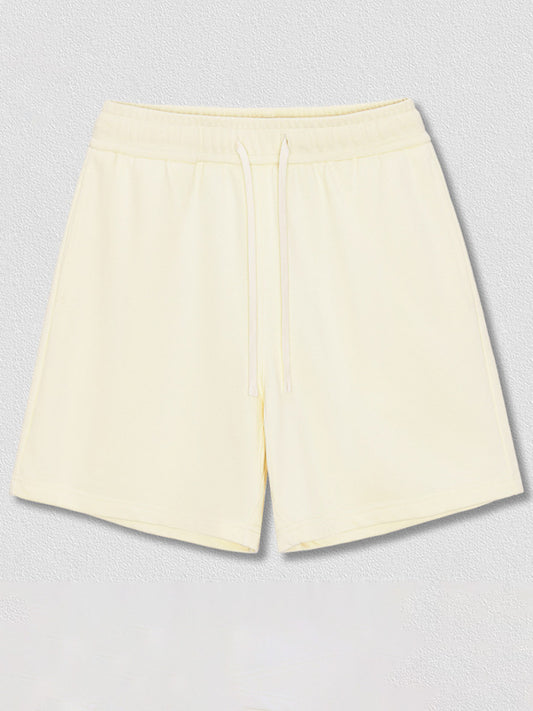 Men's solid color loose casual sports shorts kakaclo
