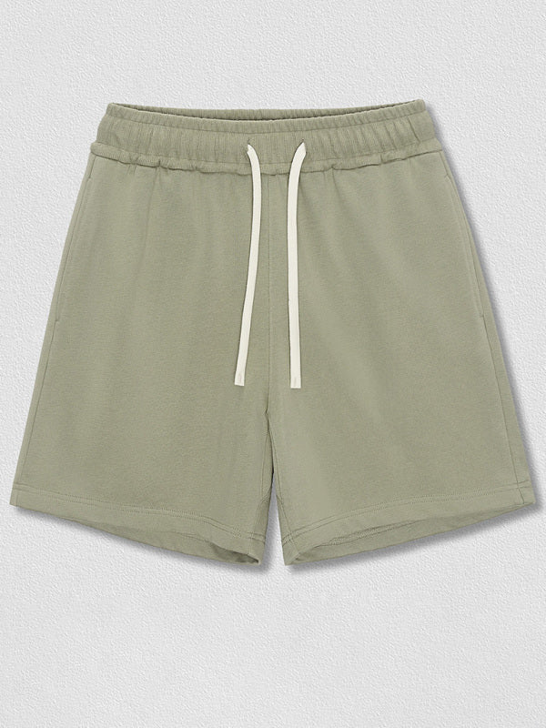 Men's solid color loose casual sports shorts kakaclo